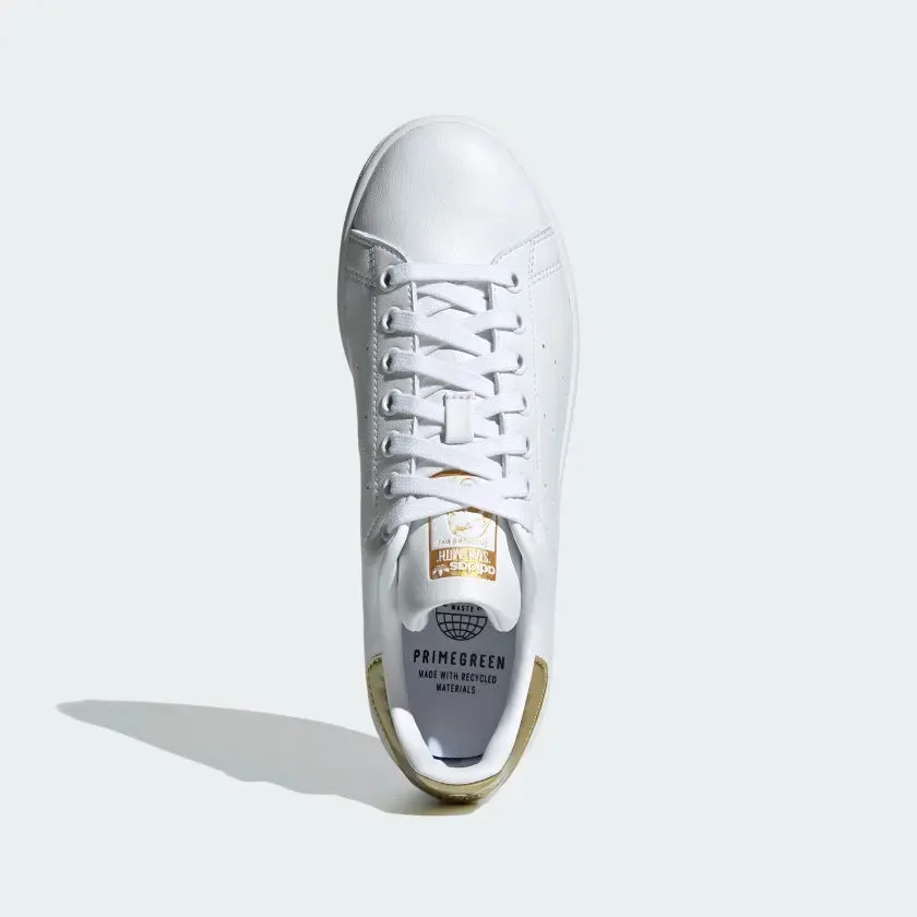 Adidas - Women's Stan Smith White/Gold Metallic G58184