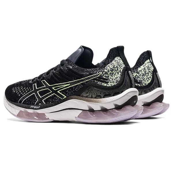 Asics Gel Kinsei Blast Women Black Illuminate Yellow   