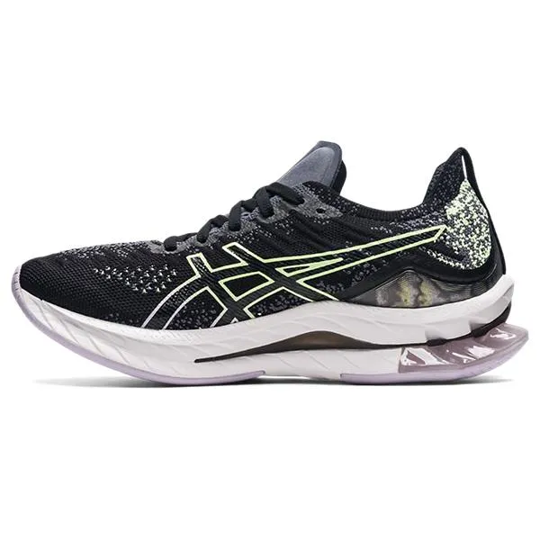 Asics Gel Kinsei Blast Women Black Illuminate Yellow   