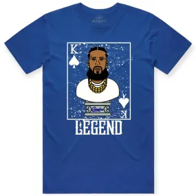 Beast Men Crenshaw Legend Shirts (Royal Blue)