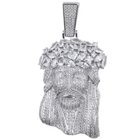 Big Iced Jesus Pendant