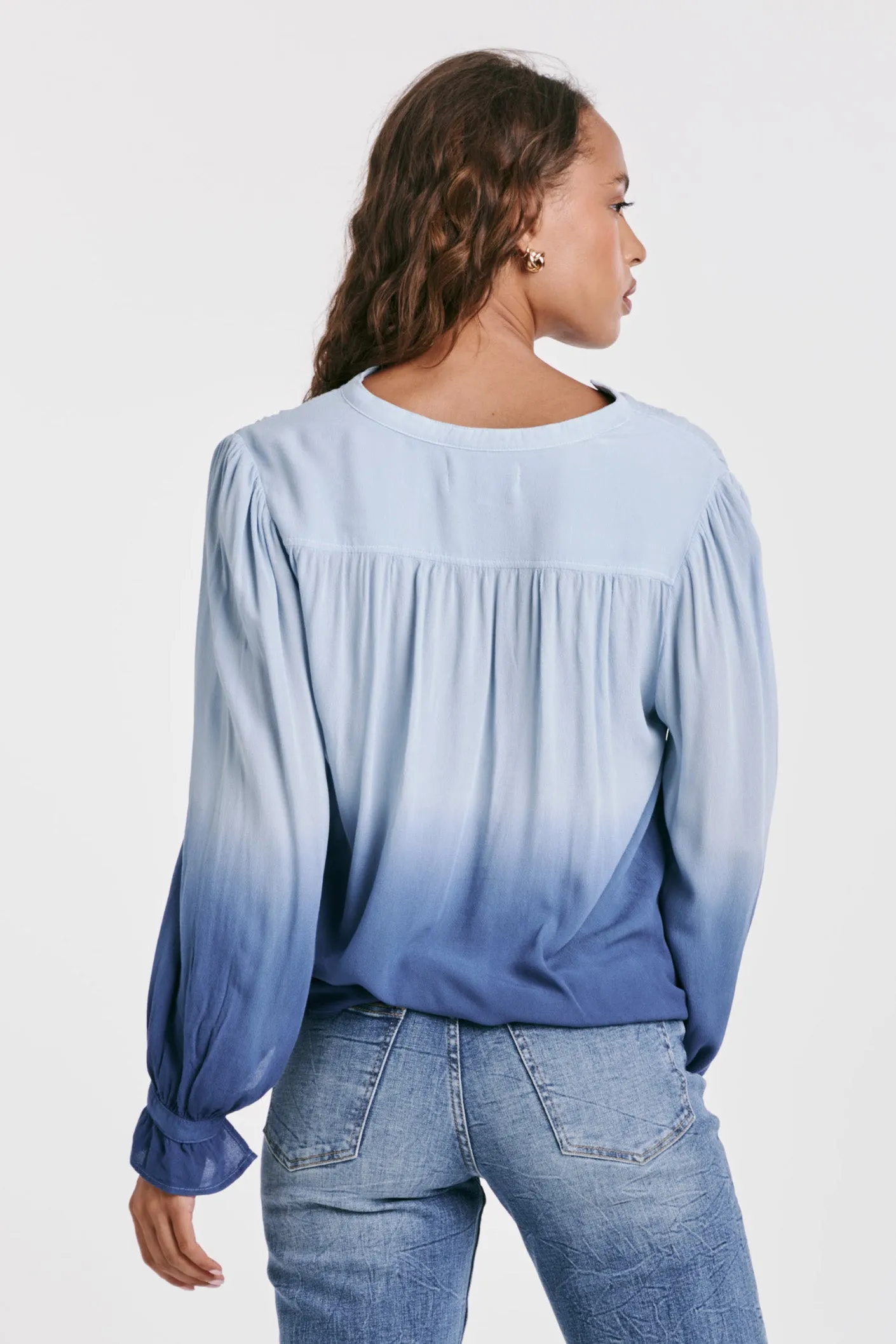 BLU PEONY TOP