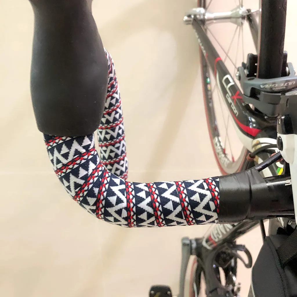 BTP Woven Bartape - KLD White/Blue/Red