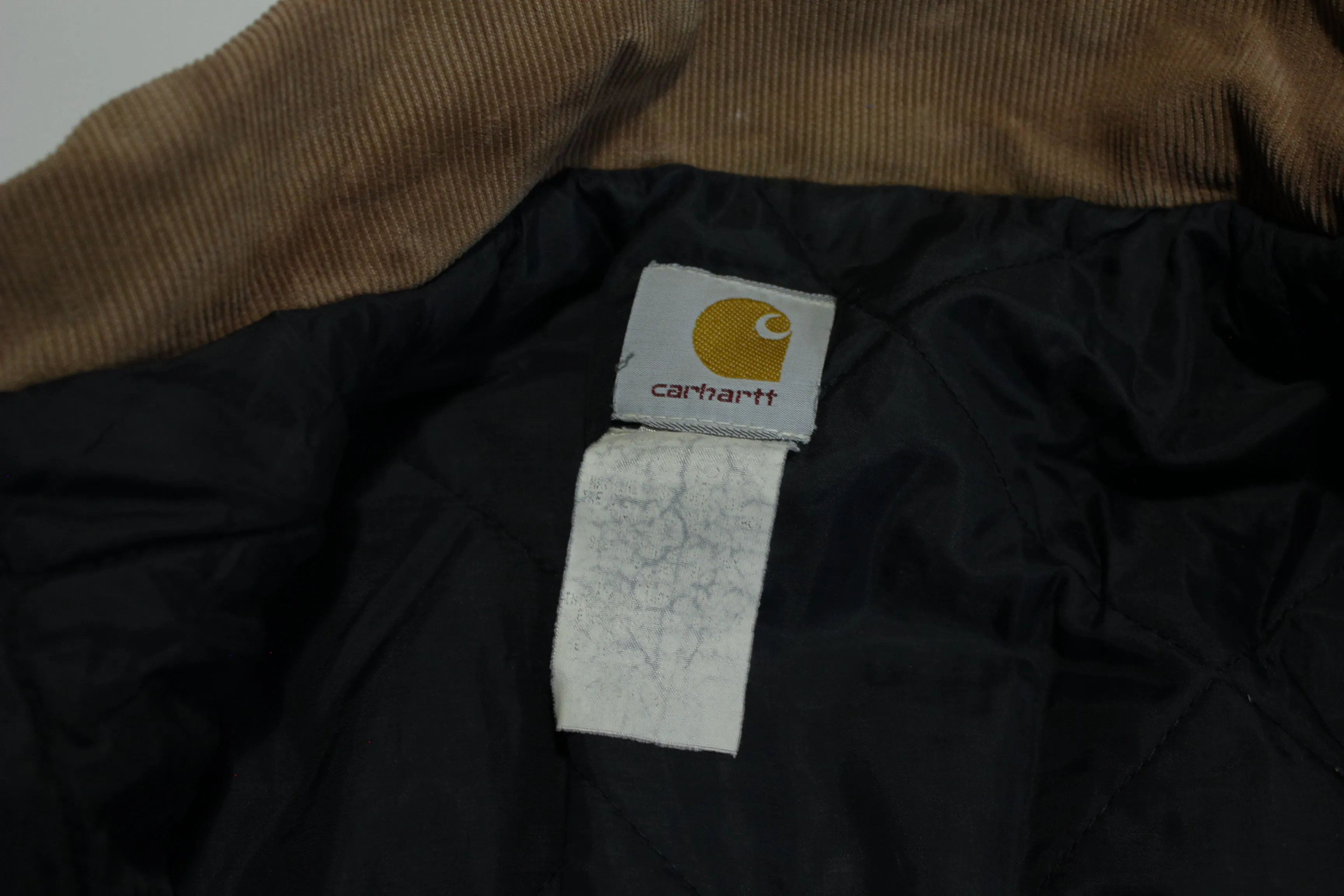 Carhartt Vintage C03 Y2K BRN Traditional Chore Canvas Duck Work Jacket Distressed