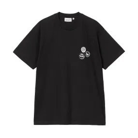 Carhartt WIP S/S Pins T-Shirt Black/White