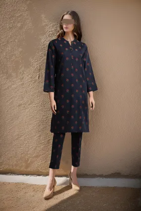 Cotton Jacquard Stitched 2 Piece (Shirt/Trouser)