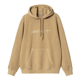 Felpa Uomo Carhartt WIP Hooded Duster Beige