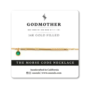 GODMOTHER - BIRTHSTONE NECKLACE