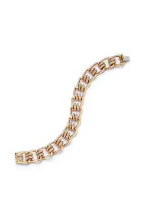 Huxley Diamond Coil Link Bracelet