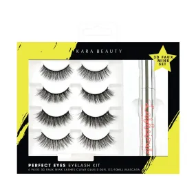 KARA Perfect Eyes Eyelash Kit de 4 Pares de Pestaas