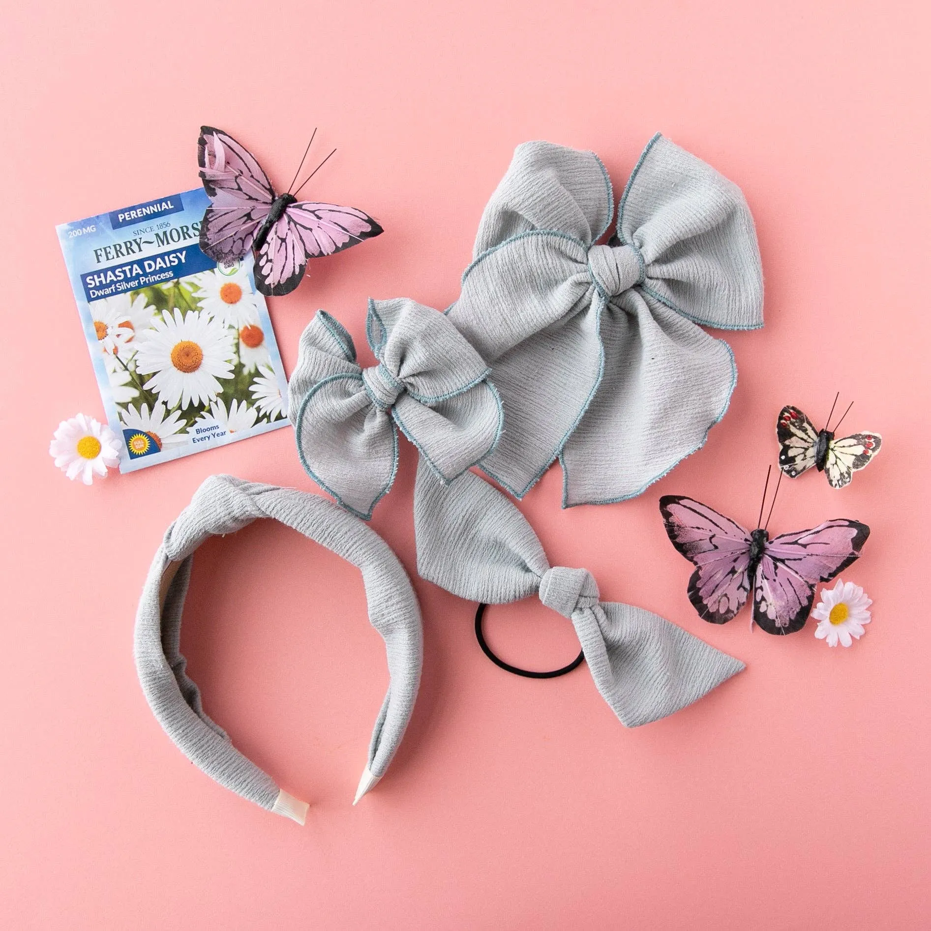 Knotted Headband - Misty Blue