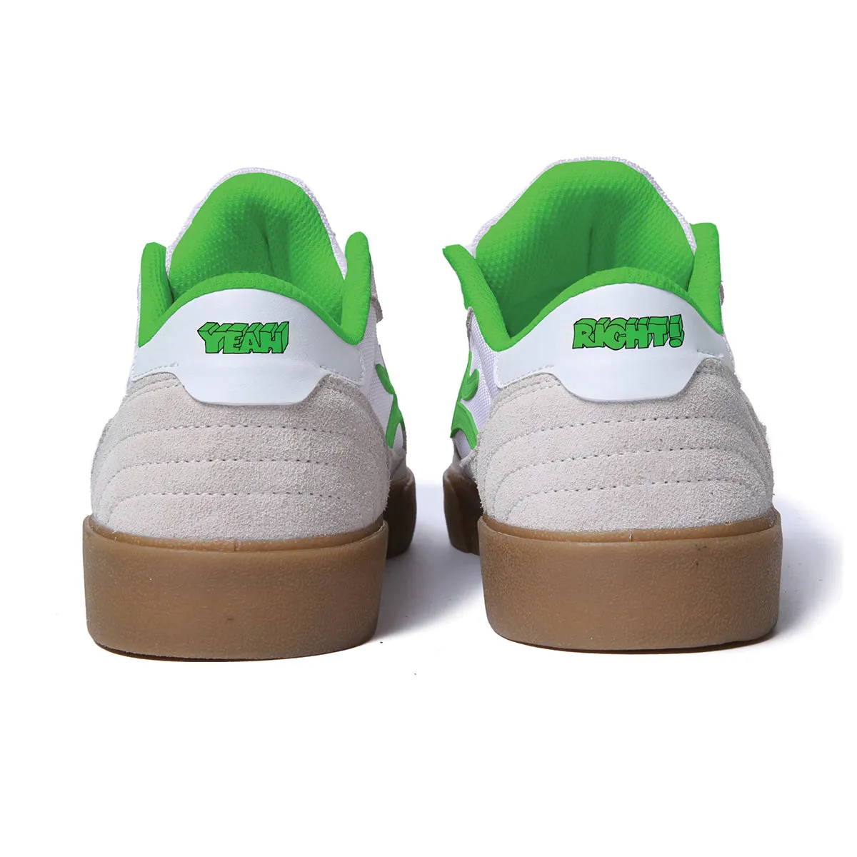 Lakai Cambridge White/UV Green Suede