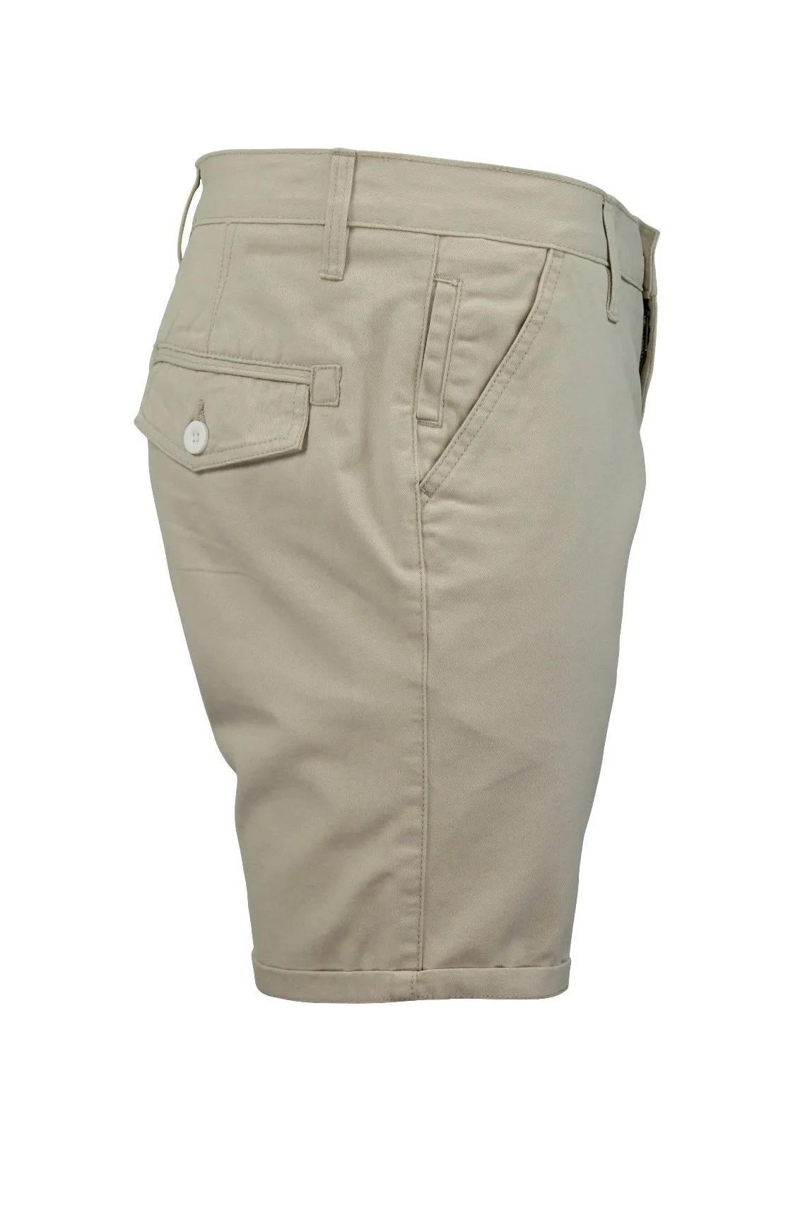 Mens Brave Soul Cotton Twill Chino Shorts