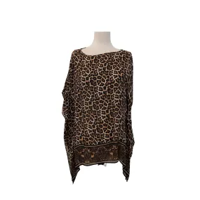 Michael Kors Cheetah Print Poncho Top | Gently Used |