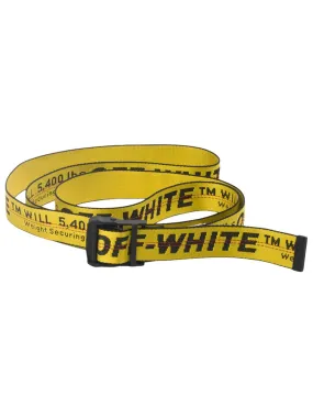 Off-White 2.0 Industrial Belt Yellow/Black [SS19]