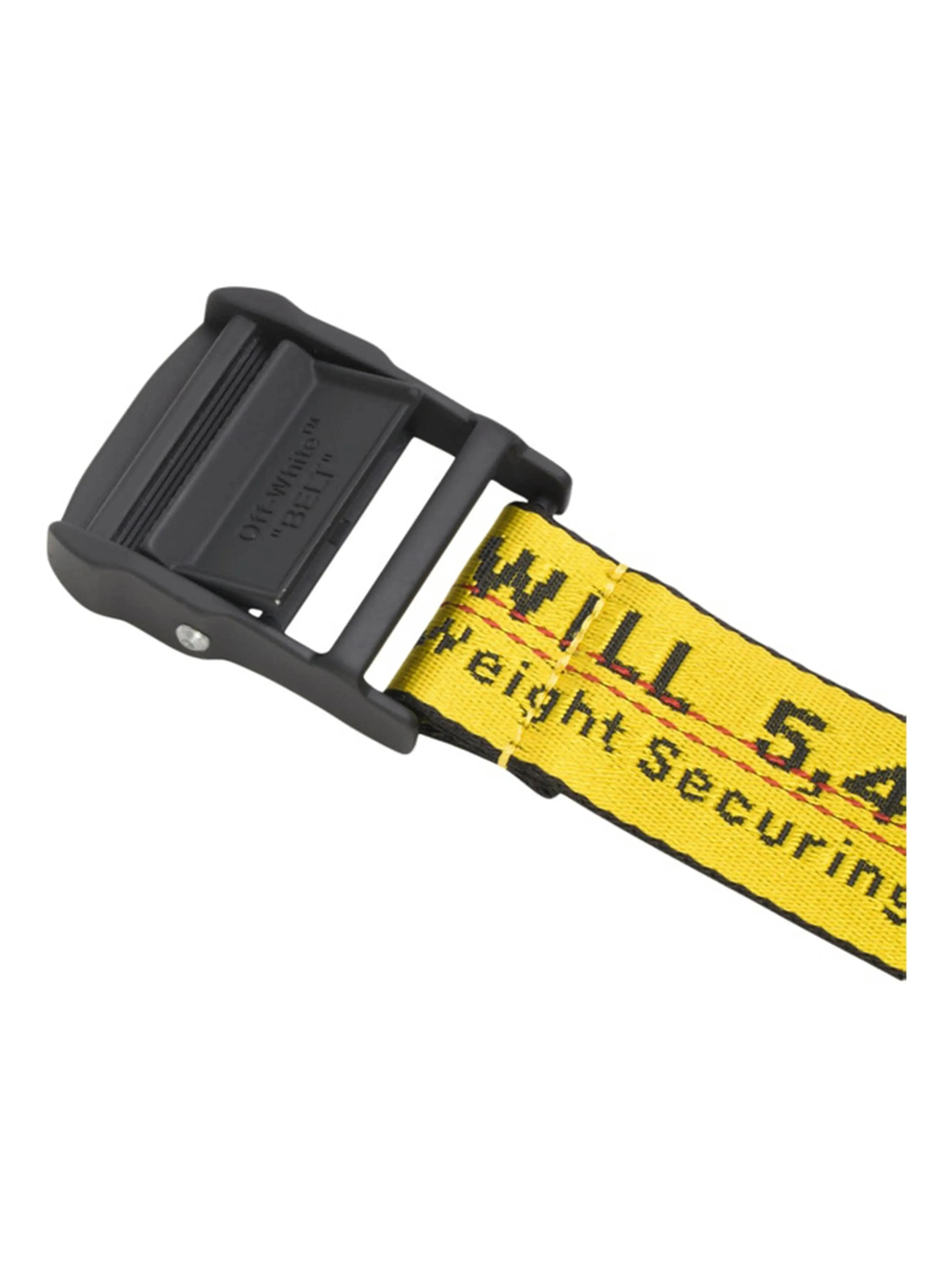 Off-White 2.0 Industrial Belt Yellow/Black [SS19]