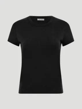 Organic Cotton Baby Tee in Black