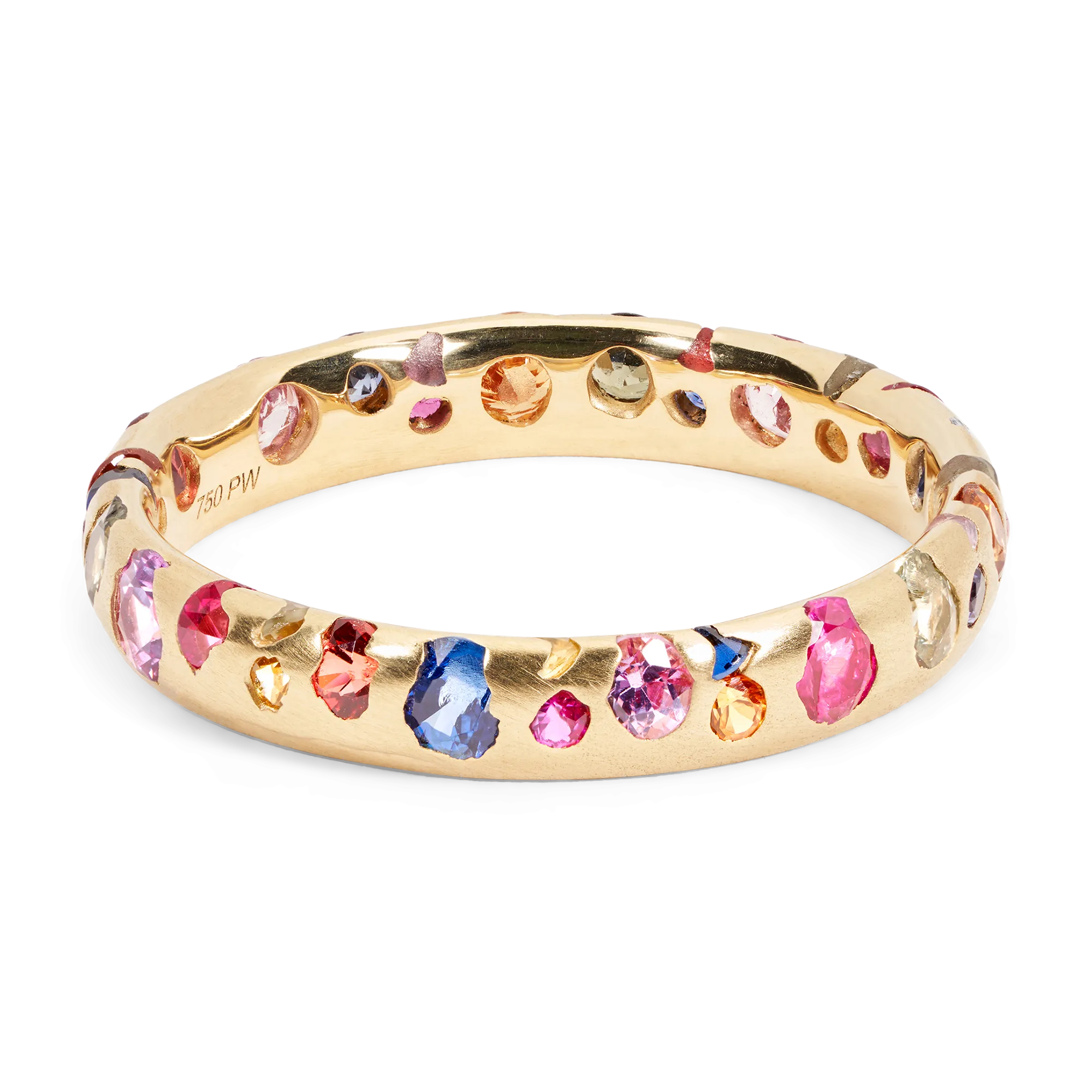 Rainbow Confetti Ring - Size 8.5 - 11580