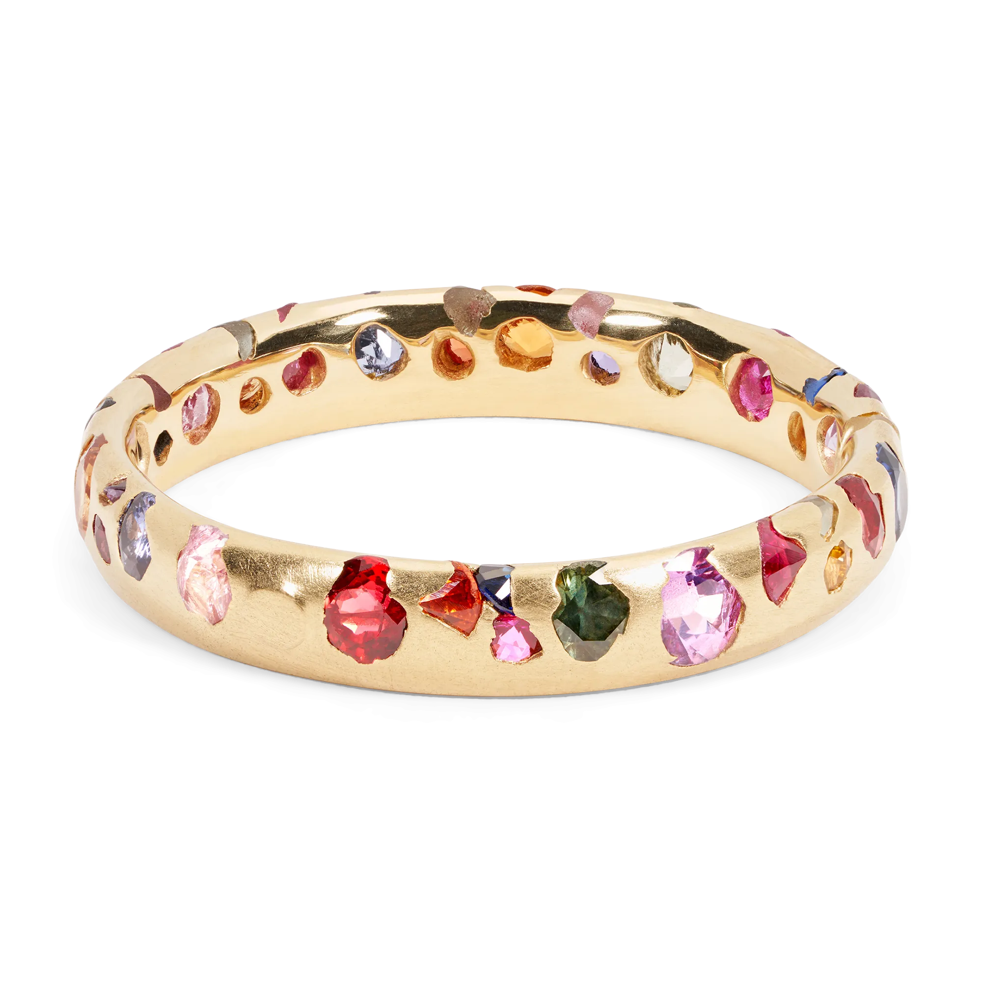 Rainbow Confetti Ring - Size 8.5 - 11580