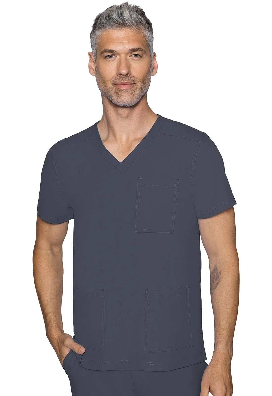 Rothwear Insight Men's 3 Pocket Scrub Top - MC2486