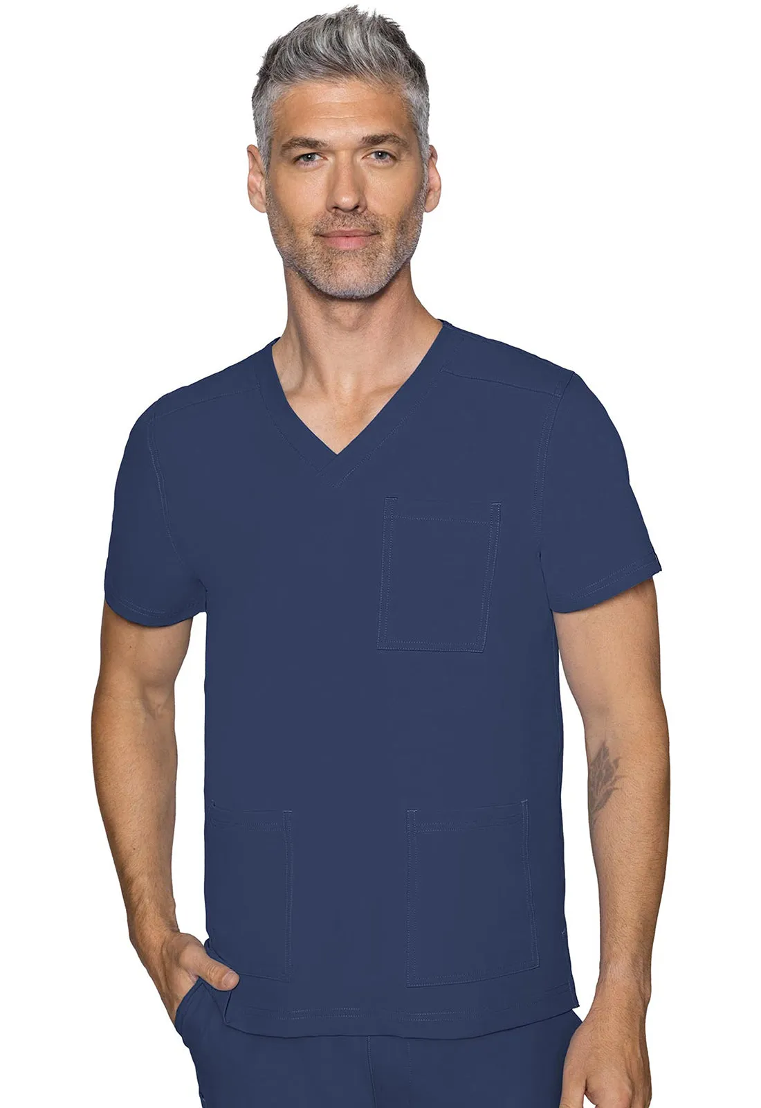 Rothwear Insight Men's 3 Pocket Scrub Top - MC2486