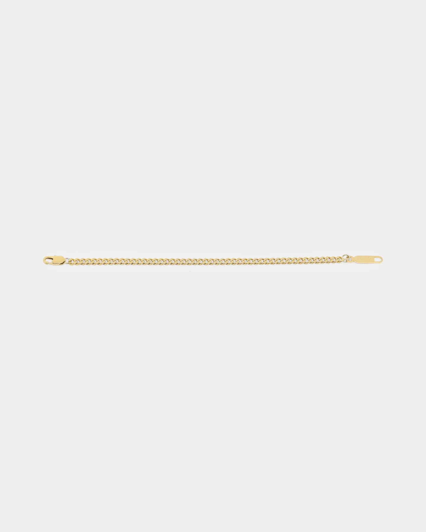 Saint Morta 5mm Cuban Bracelet Gold