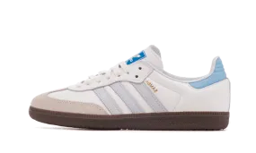 Samba OG Core White Halo Blue