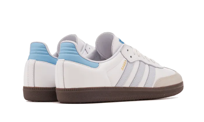 Samba OG Core White Halo Blue