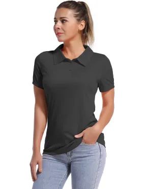 Short Sleeve Slim Fit Polo Shirt shadowcharcoal_yogastudio