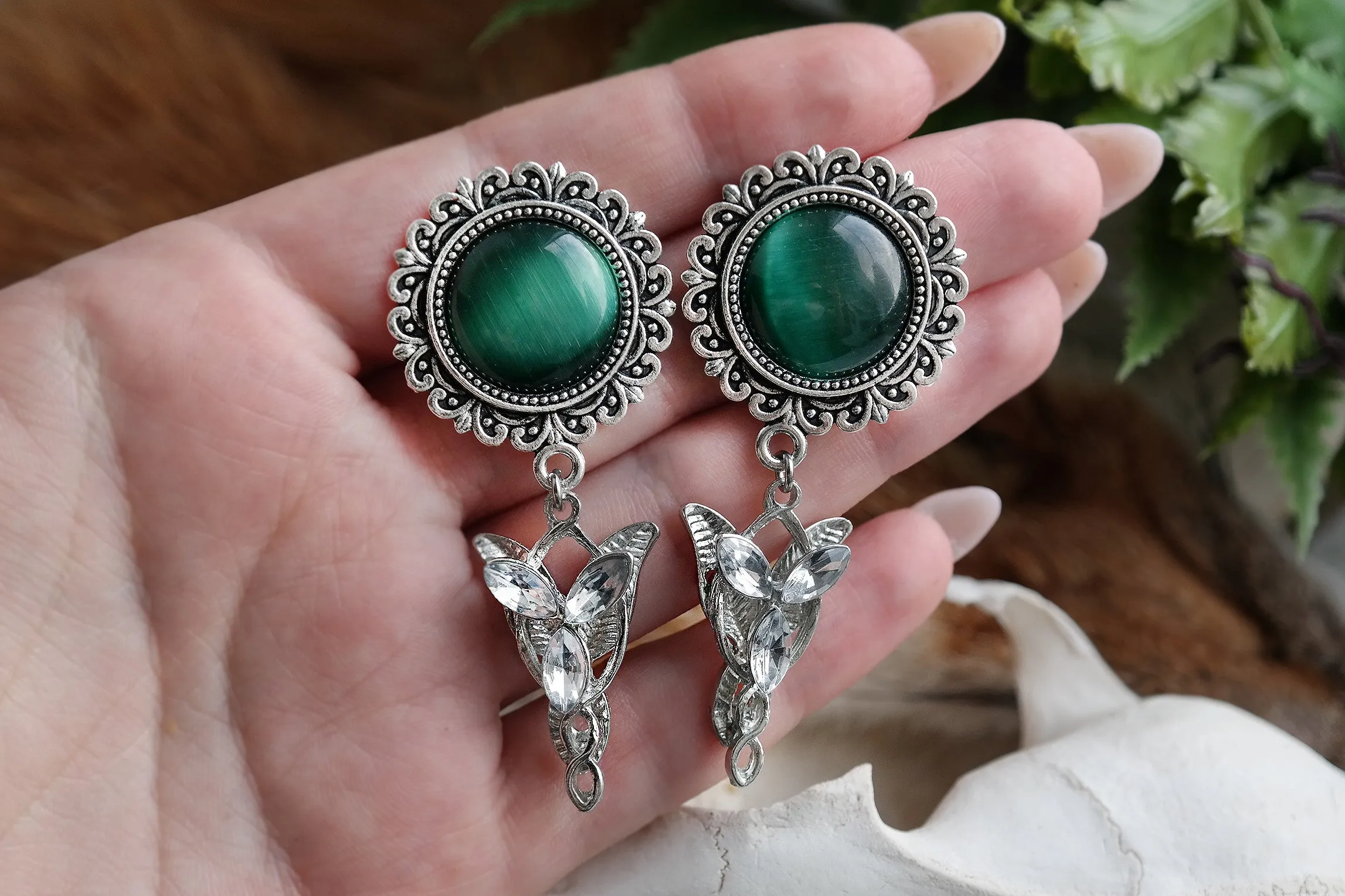 Silver Arwen Plugs