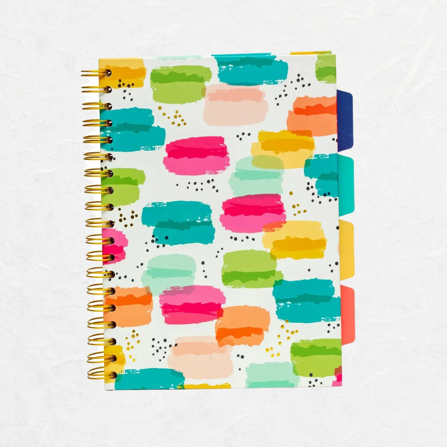 Splashes of Color Spiral Notebook