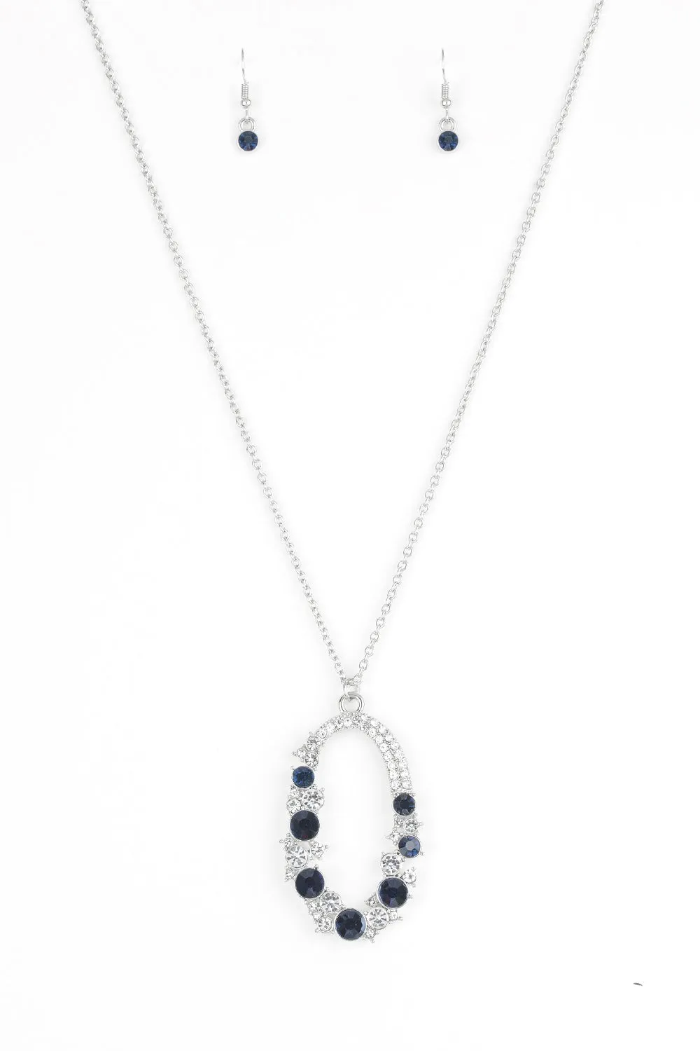 Spotlight Social Blue Necklace Set