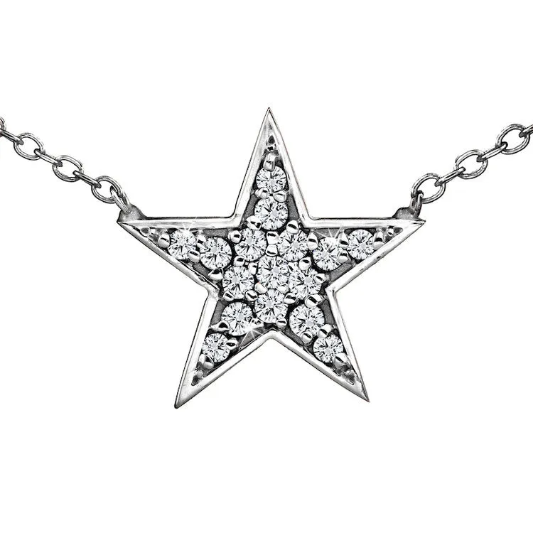 Star Necklace - Diamond