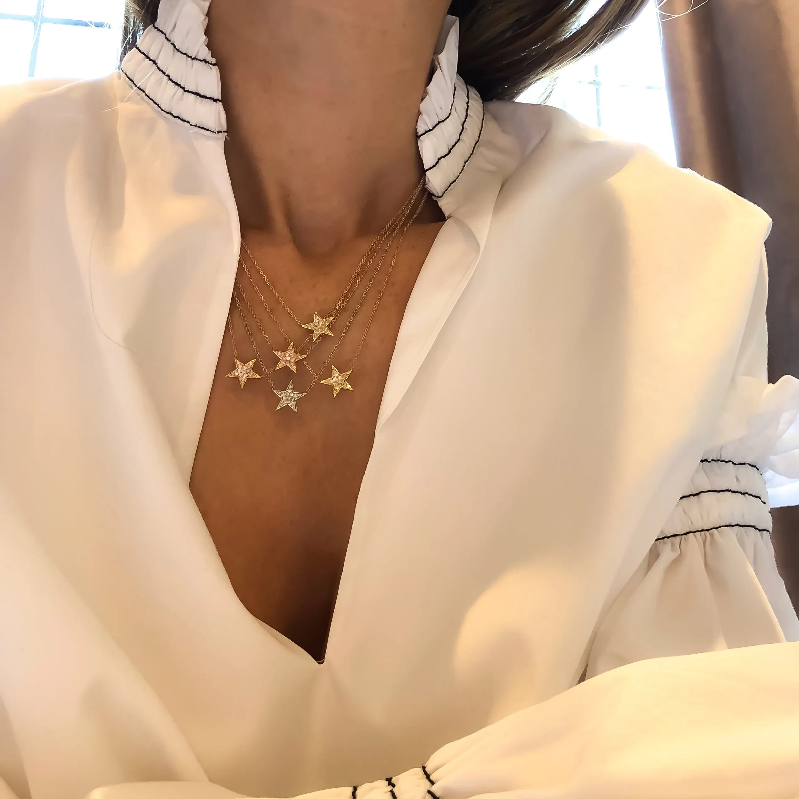 Star Necklace - Diamond