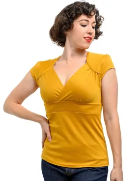 Steady Yellow Mustard Top