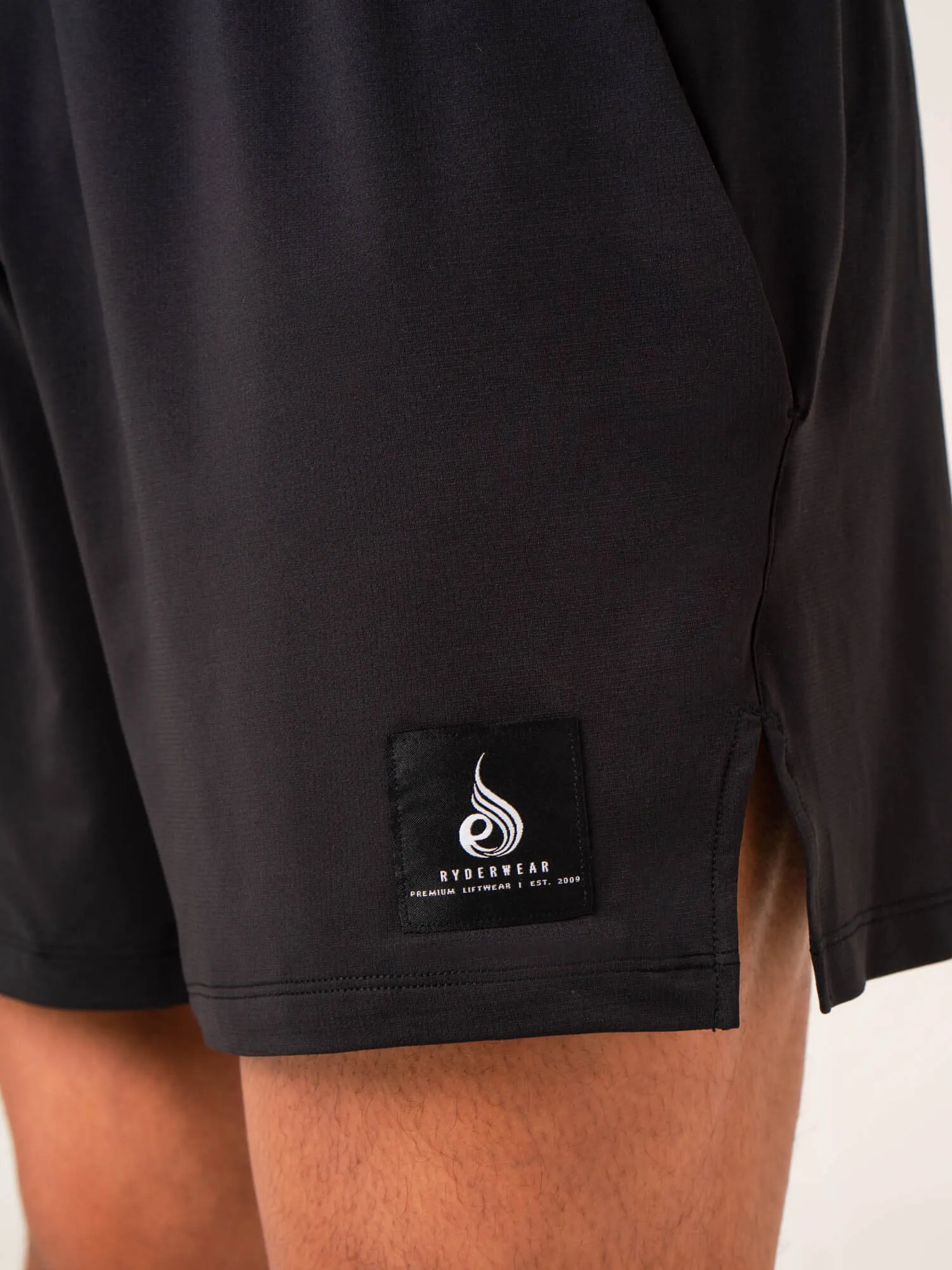 Terrain Mesh Gym Shorts - Black