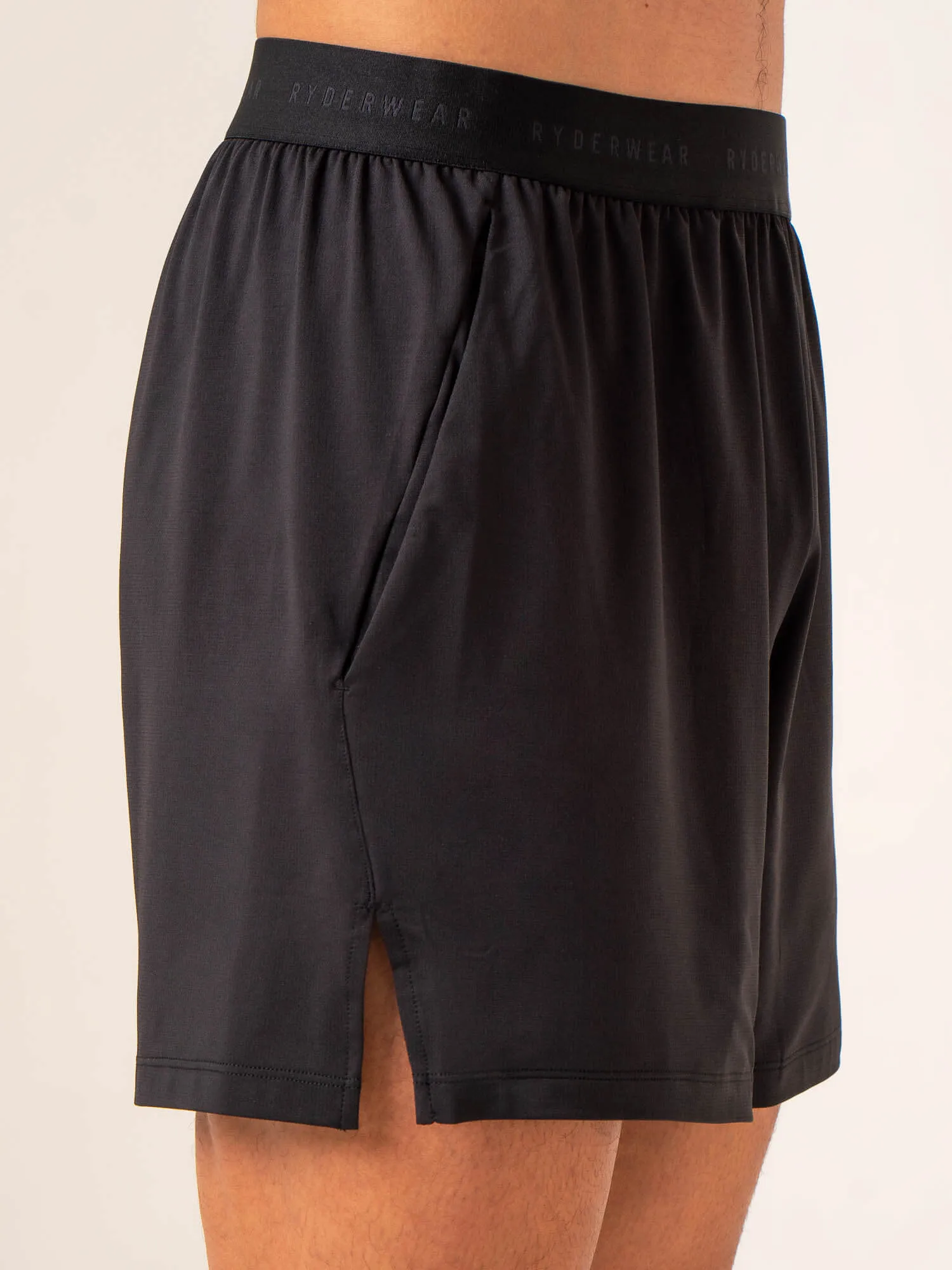 Terrain Mesh Gym Shorts - Black