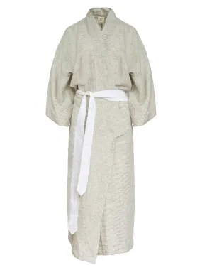 The 02 Full Length Linen Robe