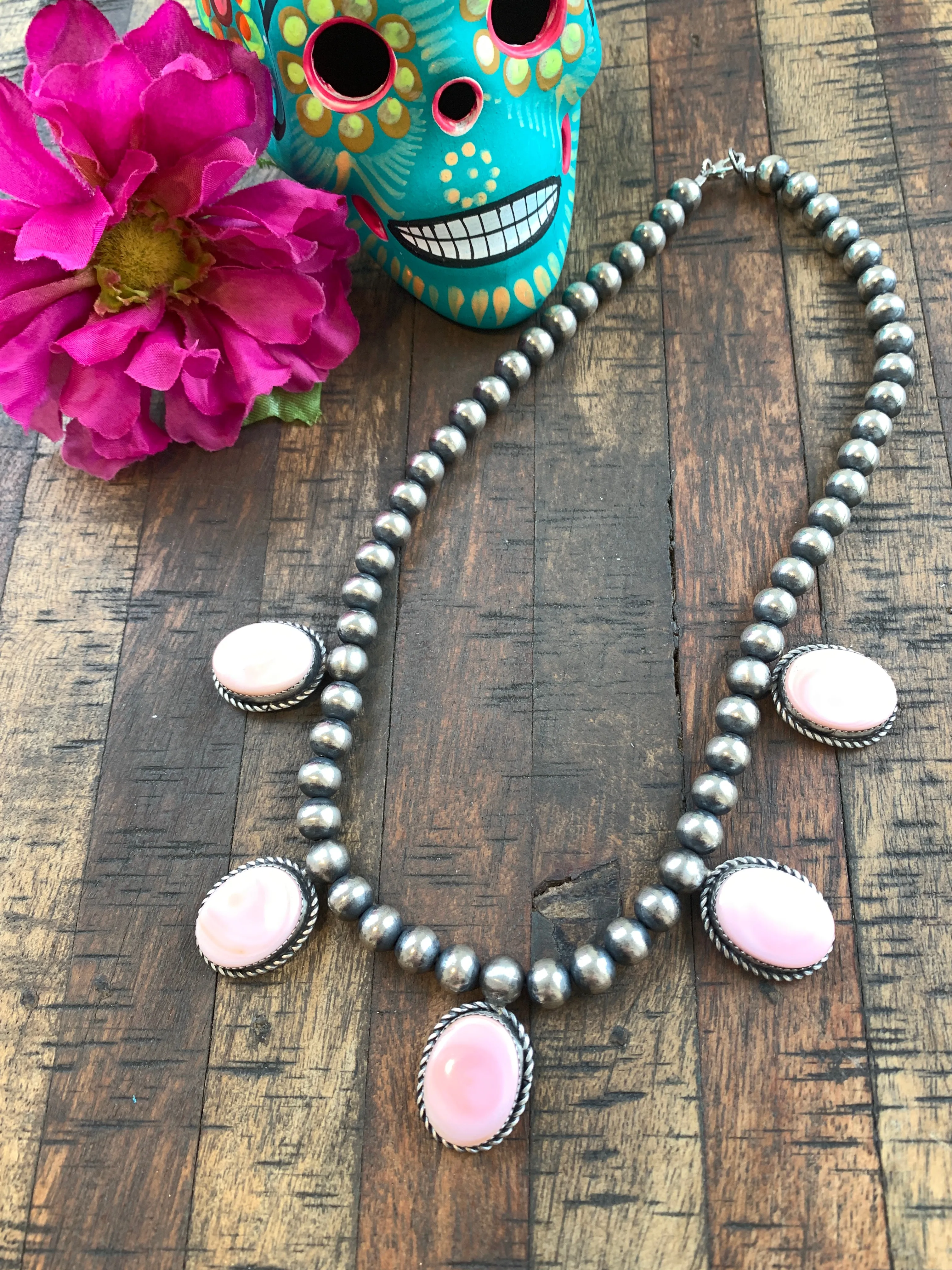 The Fab 5 Stone "Cotton Candy" Necklace