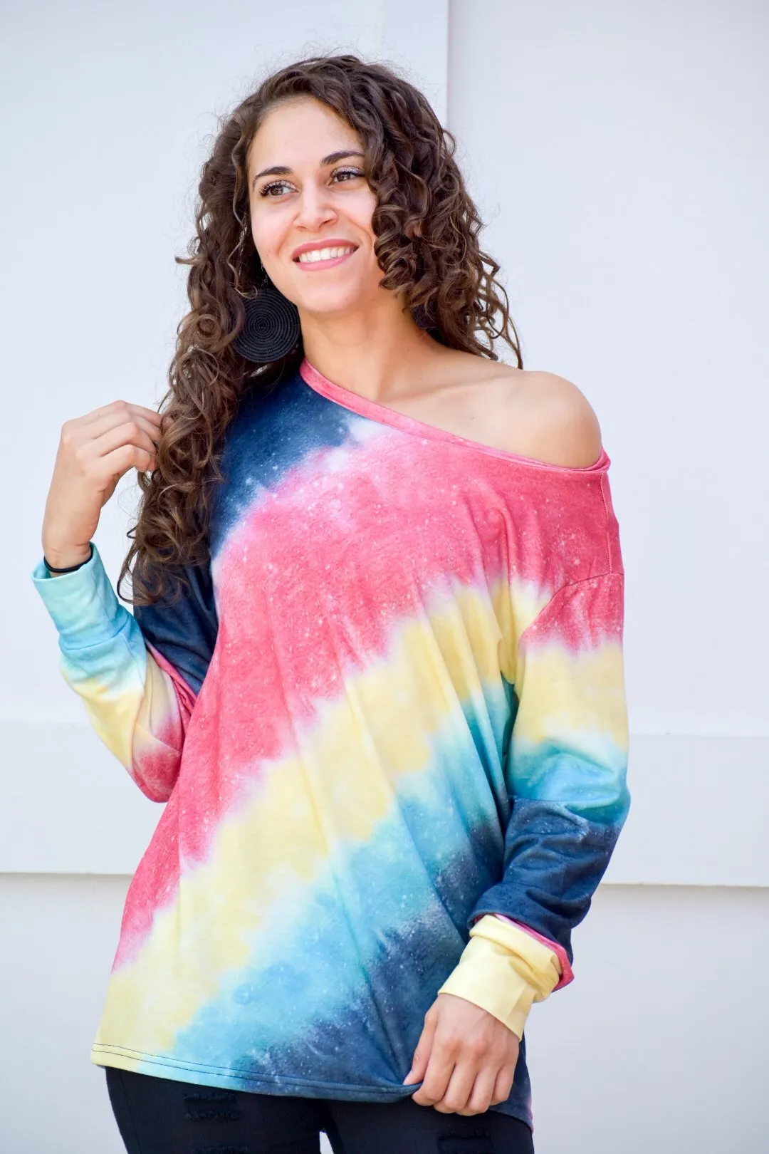 Time After Time Multi Color Sweater