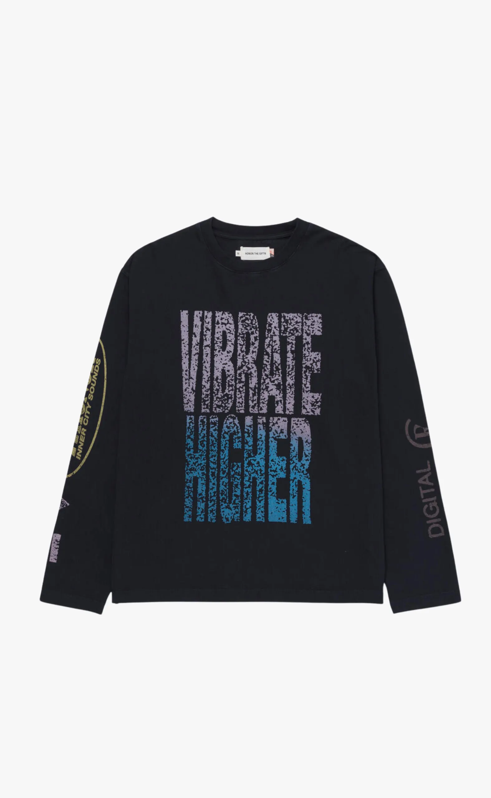 VIBRATIONS BLACK LONGSLEEVE