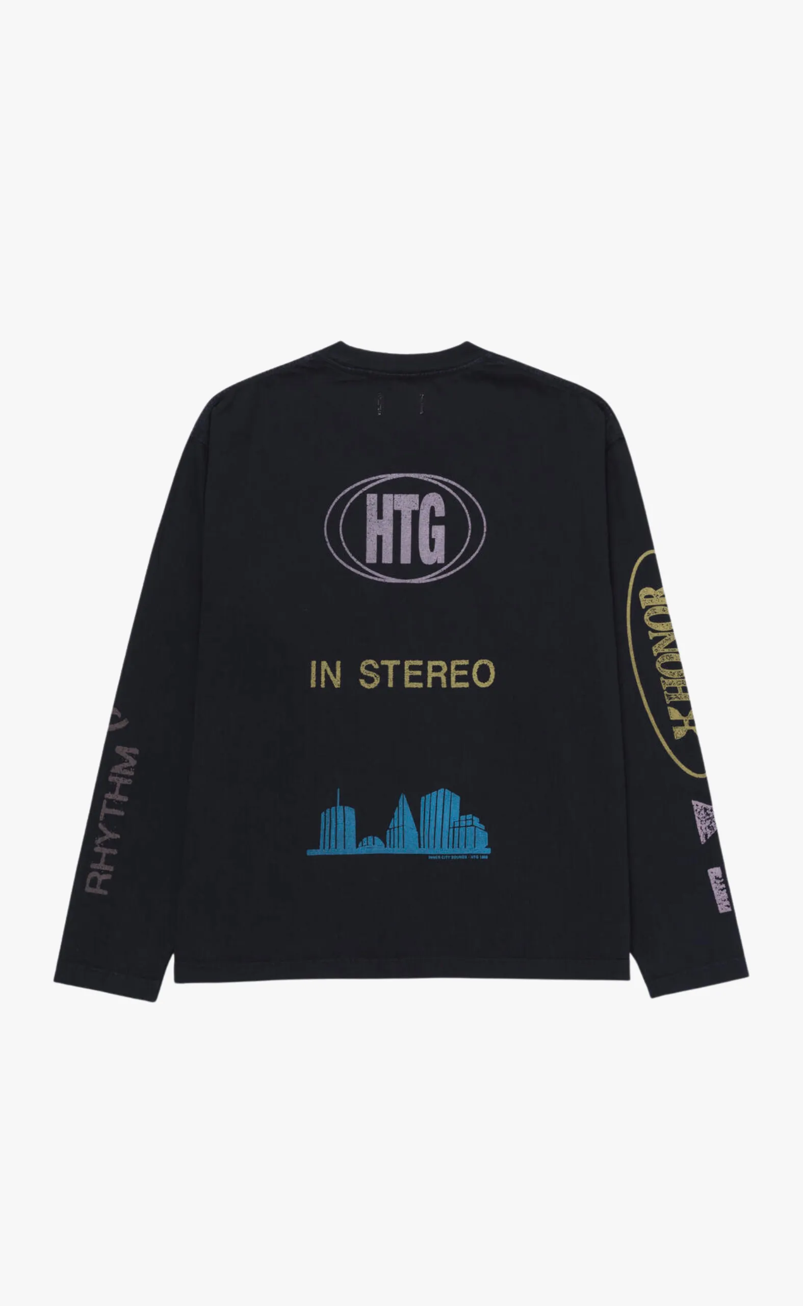 VIBRATIONS BLACK LONGSLEEVE