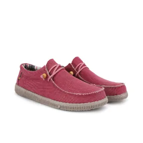 WP150 Red Rustic Weave Wallabi Easy-Ons